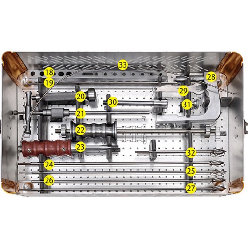 Reversed Femoral & Gama Intramedullary Nail Instrument Set