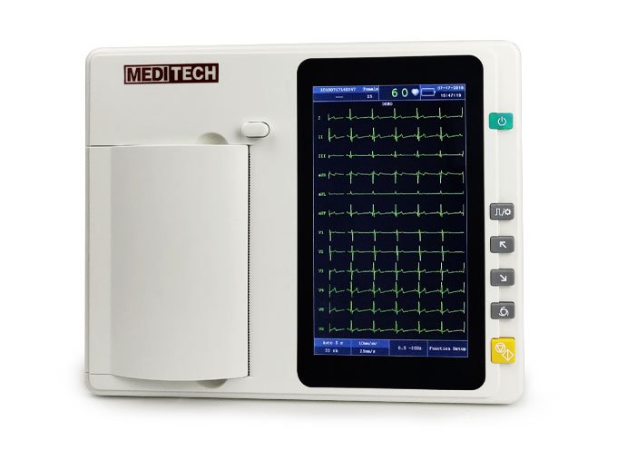 ECG Device 3 Channel ECG machine, Slim, Advanced and Light Weight EKG-6A