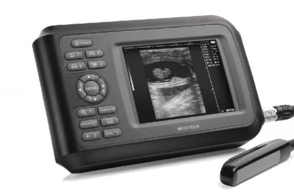 Sonovet Palm Veterinary Ultrasound Scanner with Rectal Probe