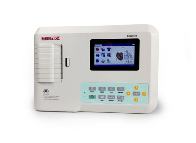 Color&Touch Screen ECG Machine ECG312T